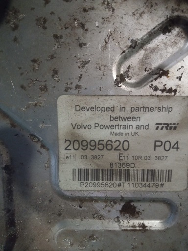 EDC VOLVO FH460 D13C460 20995620 P04 - ECU 트럭 용 : 사진 1 EDC VOLVO FH460 D13C460 20995620 P04 - ECU 트럭 용 : 사진 1