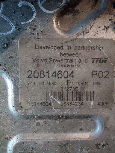 EDC VOLVO FH520 D13A520 20814604 20814604 P02 - ECU 트럭 용 : 사진 1 EDC VOLVO FH520 D13A520 20814604 20814604 P02 - ECU 트럭 용 : 사진 1