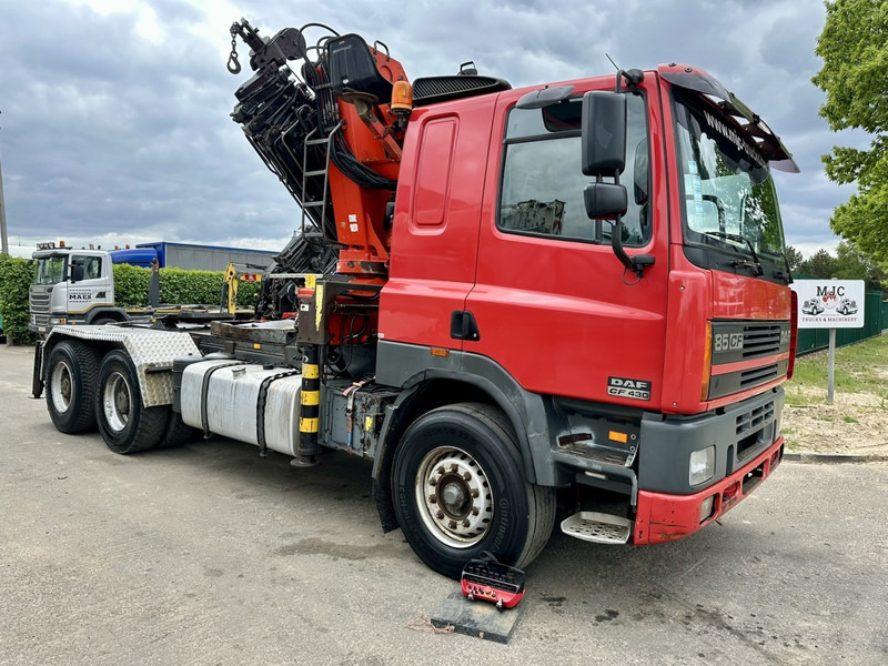 DAF 85 CF 430 6x4 CRANE PK 32.000 F (7x) + WINCH - EURO 2 - MANUAL ZF - HUB REDUCTION / STEEL SPRING - BE TRUCK - 크레인 트럭 : 사진 2 DAF 85 CF 430 6x4 CRANE PK 32.000 F (7x) + WINCH - EURO 2 - MANUAL ZF - HUB REDUCTION / STEEL SPRING - BE TRUCK - 크레인 트럭 : 사진 2
