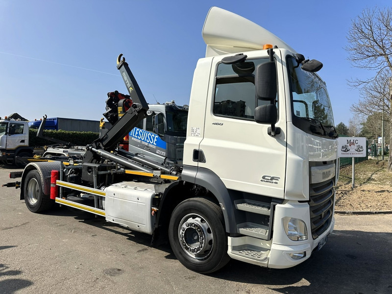 DAF CF 460 4x2 19T MARREL HOOKLIFT - 5.10M + 1.30M RETRACTABLE BUMPER - EURO 6 - 13L ENGINE - ZF AUTO - 후크 리프트 트럭 : 사진 1 DAF CF 460 4x2 19T MARREL HOOKLIFT - 5.10M + 1.30M RETRACTABLE BUMPER - EURO 6 - 13L ENGINE - ZF AUTO - 후크 리프트 트럭 : 사진 1