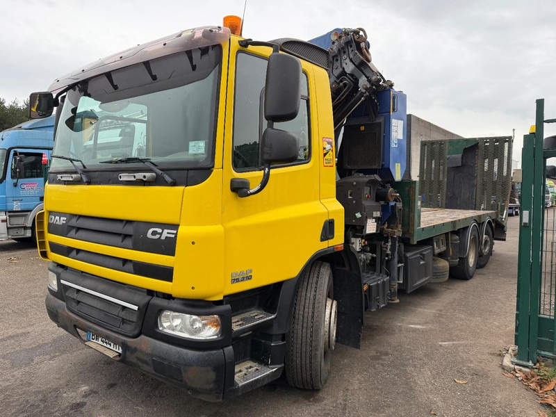 DAF CF 75.310 6X2 + CRANE PM 27 S-4 + RADIO + WINCH - FULL RAMP - LIFT + STEERING AXLE - MANUAL GEARBOX - FR TRUCK - 크레인 트럭 : 사진 3 DAF CF 75.310 6X2 + CRANE PM 27 S-4 + RADIO + WINCH - FULL RAMP - LIFT + STEERING AXLE - MANUAL GEARBOX - FR TRUCK - 크레인 트럭 : 사진 3