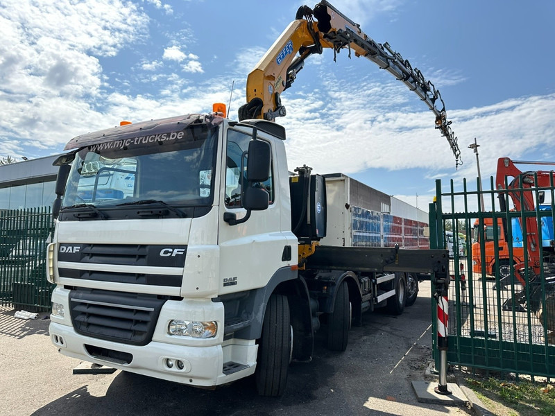 DAF CF 85.360 8x2 + CRANE (25m!) EFFER 305 6S + JIB 4S + ROTATOR - PLATORM 7m60 - LIFT + STEERING AXLE - EURO 5 - BE - 크레인 트럭 : 사진 3 DAF CF 85.360 8x2 + CRANE (25m!) EFFER 305 6S + JIB 4S + ROTATOR - PLATORM 7m60 - LIFT + STEERING AXLE - EURO 5 - BE - 크레인 트럭 : 사진 3