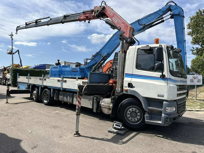 DAF CF 85.410 6X2 + CRANE FASSI F360XP 5x - RETARDER - EURO 5 - LIFT + STEERING AXLE - PLATFORM 7m45 - TUV 05/2026 - 크레인 트럭 : 사진 1 DAF CF 85.410 6X2 + CRANE FASSI F360XP 5x - RETARDER - EURO 5 - LIFT + STEERING AXLE - PLATFORM 7m45 - TUV 05/2026 - 크레인 트럭 : 사진 1