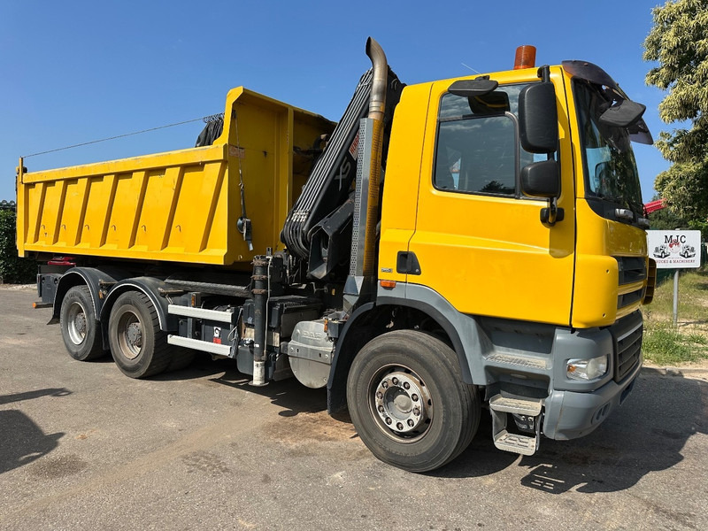 DAF CF 85.410 6X4 21T HOOKLIFT + CRANE HIAB 166-3 HIPRO + ROTATOR - 5/6F - RETARDER - TÜV 10/2025 - EURO 5 - BE TRUCK - 후크 리프트 트럭, 크레인 트럭 : 사진 2 DAF CF 85.410 6X4 21T HOOKLIFT + CRANE HIAB 166-3 HIPRO + ROTATOR - 5/6F - RETARDER - TÜV 10/2025 - EURO 5 - BE TRUCK - 후크 리프트 트럭, 크레인 트럭 : 사진 2