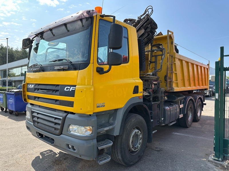 DAF CF 85.410 6X4 21T HOOKLIFT + CRANE HIAB 166-3 HIPRO + ROTATOR - 5/6F - RETARDER - TÜV 10/2025 - EURO 5 - BE TRUCK - 후크 리프트 트럭, 크레인 트럭 : 사진 5 DAF CF 85.410 6X4 21T HOOKLIFT + CRANE HIAB 166-3 HIPRO + ROTATOR - 5/6F - RETARDER - TÜV 10/2025 - EURO 5 - BE TRUCK - 후크 리프트 트럭, 크레인 트럭 : 사진 5