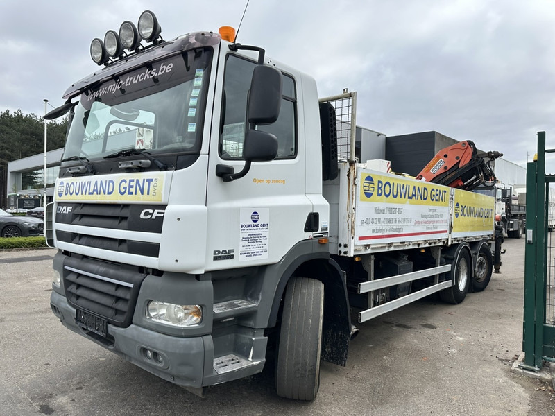 DAF CF 85.460 6x2 LIFT+LENK ACHSE + KRAN PALFINGER PK 18500 (3x) + RADIO + ROTATOR - EURO 5 - AS TRONIC - BE TRUCK - 드롭사이드/ 플랫베드 트럭, 크레인 트럭 : 사진 4 DAF CF 85.460 6x2 LIFT+LENK ACHSE + KRAN PALFINGER PK 18500 (3x) + RADIO + ROTATOR - EURO 5 - AS TRONIC - BE TRUCK - 드롭사이드/ 플랫베드 트럭, 크레인 트럭 : 사진 4