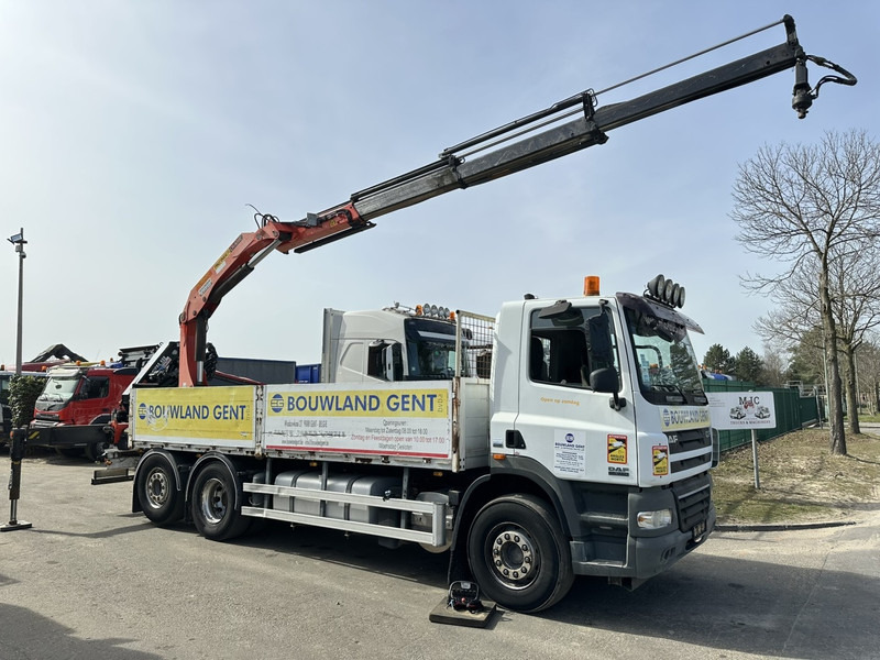DAF CF 85.460 6x2 LIFT+LENK ACHSE + KRAN PALFINGER PK 18500 (3x) + RADIO + ROTATOR - EURO 5 - AS TRONIC - BE TRUCK - 드롭사이드/ 플랫베드 트럭, 크레인 트럭 : 사진 2 DAF CF 85.460 6x2 LIFT+LENK ACHSE + KRAN PALFINGER PK 18500 (3x) + RADIO + ROTATOR - EURO 5 - AS TRONIC - BE TRUCK - 드롭사이드/ 플랫베드 트럭, 크레인 트럭 : 사진 2