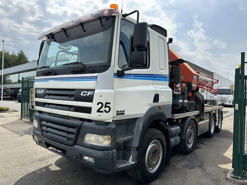 DAF CF 85.480 8x4 + CRANE PALFINGER PK90002 F (7x) - MANUAL ZF - RETARDER - BIG AXLES / HUB REDUCTION - STEEL SPRING - 크레인 트럭 : 사진 3 DAF CF 85.480 8x4 + CRANE PALFINGER PK90002 F (7x) - MANUAL ZF - RETARDER - BIG AXLES / HUB REDUCTION - STEEL SPRING - 크레인 트럭 : 사진 3