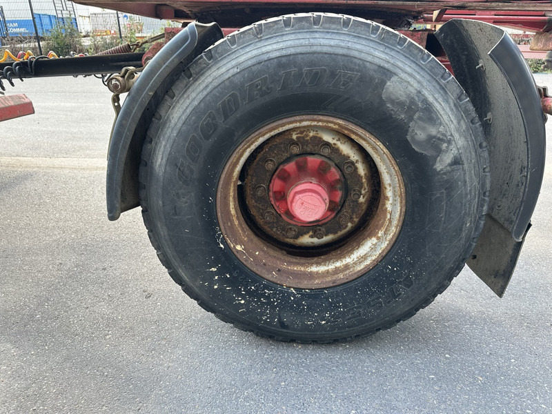 컨테이너 운반 장치/ 스와프 보디 트레일러 DEOM - SCHMIT R202P 2-AS CONTAINER TRANSPORT - BPW - GOEDE BANDEN - LUCHTVERING - BELGISCHE PAPIEREN : 사진 11