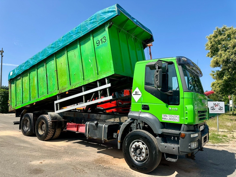 Iveco TRAKKER 310 6x4 STEEL TIPPER / KIPPER 35m³ - MANUAL ZF - BIG AXLES / HUB REDUCTION - STEEL SPRING / BLATT / LAMES - 덤프트럭 : 사진 1 Iveco TRAKKER 310 6x4 STEEL TIPPER / KIPPER 35m³ - MANUAL ZF - BIG AXLES / HUB REDUCTION - STEEL SPRING / BLATT / LAMES - 덤프트럭 : 사진 1
