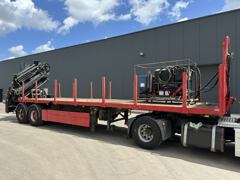 Kwb 2-AS KRAANWAGEN + HIAB 377 E-4 HIPRO + JIB 100X-3 + RADIO + ROTATOR - SAF assen - LUCHTVERING - BELGISCHE KENTEKEN - 드롭사이드/ 플랫베드 세미 트레일러 : 사진 2 Kwb 2-AS KRAANWAGEN + HIAB 377 E-4 HIPRO + JIB 100X-3 + RADIO + ROTATOR - SAF assen - LUCHTVERING - BELGISCHE KENTEKEN - 드롭사이드/ 플랫베드 세미 트레일러 : 사진 2