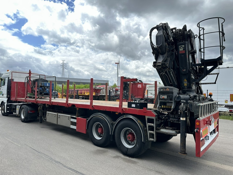 Kwb 2-AXLES PLATFORM + CRANE + HIAB 377 E-4 HIPRO + JIB 100X-3 + RADIO + ROTATOR - SAF axles - AIR SUSPENISION - BELGIAN REG. - 드롭사이드/ 플랫베드 세미 트레일러 : 사진 5 Kwb 2-AXLES PLATFORM + CRANE + HIAB 377 E-4 HIPRO + JIB 100X-3 + RADIO + ROTATOR - SAF axles - AIR SUSPENISION - BELGIAN REG. - 드롭사이드/ 플랫베드 세미 트레일러 : 사진 5