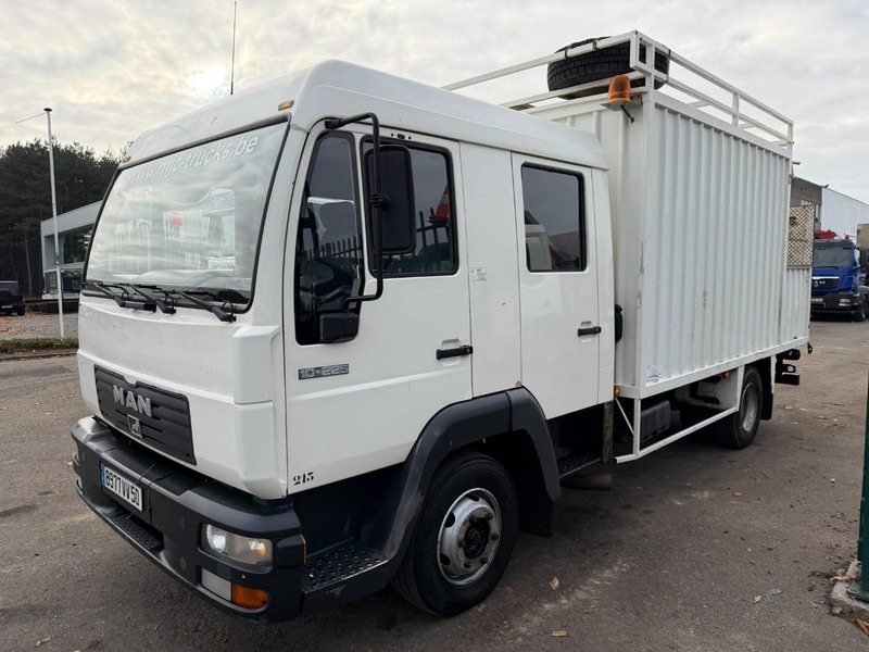 MAN 10.225 LC CLOSED BOX / KOFFER - DOKA - MANUAL GEARBOX - *344.000km* - STEEL SPRING / BLATT / LAMES - BE TRUCK - 박스 트럭 : 사진 3 MAN 10.225 LC CLOSED BOX / KOFFER - DOKA - MANUAL GEARBOX - *344.000km* - STEEL SPRING / BLATT / LAMES - BE TRUCK - 박스 트럭 : 사진 3