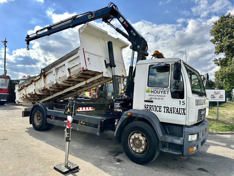 MAN LC 18.280 18T 4x2 TIPPER + CRANE (2018!!!) HIAB 099 E-2 DUO (921h!) - *157.000km* - FULL AIR - BE TRUCK - 덤프트럭, 크레인 트럭 : 사진 1 MAN LC 18.280 18T 4x2 TIPPER + CRANE (2018!!!) HIAB 099 E-2 DUO (921h!) - *157.000km* - FULL AIR - BE TRUCK - 덤프트럭, 크레인 트럭 : 사진 1