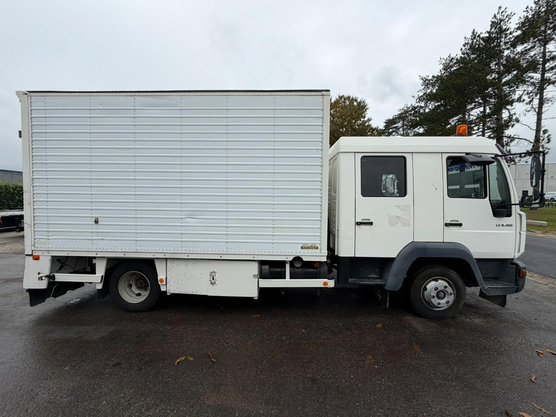 MAN LE 8.180 CLOSED BOX / KOFFER - DOKA - MANUAL GEARBOX - *248.000km* - STEEL SPRING / BLATT / LAMES - BE TRUCK - 박스 트럭 : 사진 4 MAN LE 8.180 CLOSED BOX / KOFFER - DOKA - MANUAL GEARBOX - *248.000km* - STEEL SPRING / BLATT / LAMES - BE TRUCK - 박스 트럭 : 사진 4