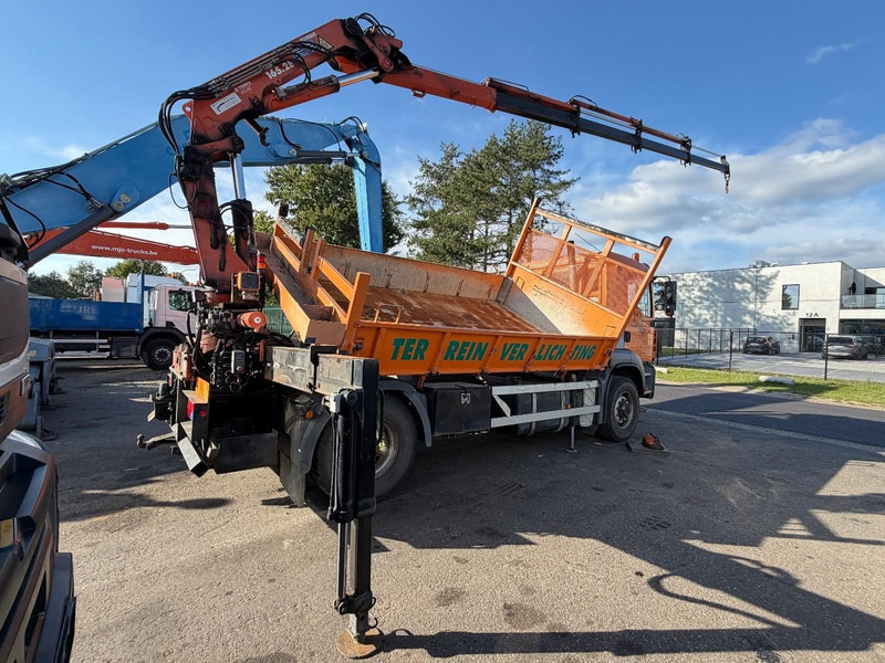 MAN TGA 18.310 4x4 Hydro-drive 2-SEITEN KIPPER + KRAN ATLAS 165 (4x) + RADIO - BE truck - 덤프트럭, 크레인 트럭 : 사진 4 MAN TGA 18.310 4x4 Hydro-drive 2-SEITEN KIPPER + KRAN ATLAS 165 (4x) + RADIO - BE truck - 덤프트럭, 크레인 트럭 : 사진 4