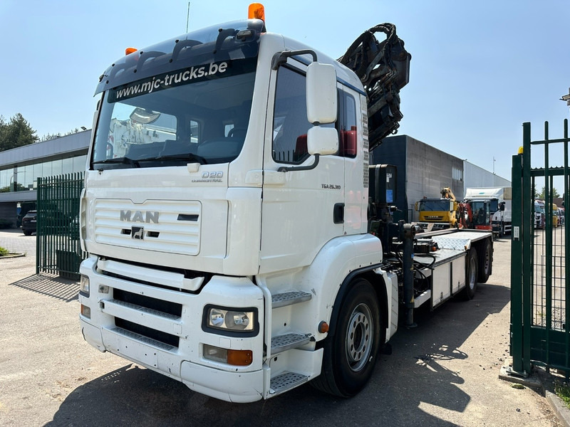 MAN TGA 26.310 6X2 HOOKLIFT + CRANE COPMA 160.4 + JIB J2 + WINCH - RADIO - LIFT + STEERING AXLE - EURO 3 - BE - 크레인 트럭 : 사진 5 MAN TGA 26.310 6X2 HOOKLIFT + CRANE COPMA 160.4 + JIB J2 + WINCH - RADIO - LIFT + STEERING AXLE - EURO 3 - BE - 크레인 트럭 : 사진 5