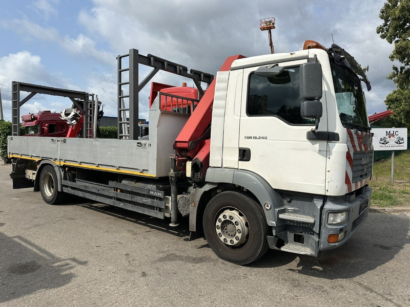 MAN TGM 18.240 4x2 + 2010 CRANE HMF 1420 K6 (17.5m! 6x) RADIO - PLATFORM 6m60 - MANUAL - EURO 3 - BE TRUCK - 드롭사이드/ 플랫베드 트럭, 크레인 트럭 : 사진 1 MAN TGM 18.240 4x2 + 2010 CRANE HMF 1420 K6 (17.5m! 6x) RADIO - PLATFORM 6m60 - MANUAL - EURO 3 - BE TRUCK - 드롭사이드/ 플랫베드 트럭, 크레인 트럭 : 사진 1