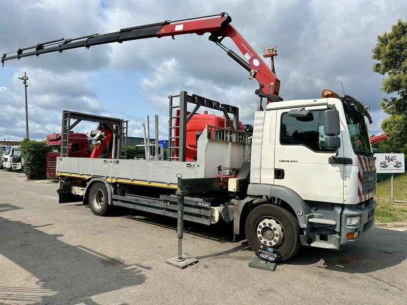 MAN TGM 18.240 4x2 + 2010 CRANE HMF 1420 K6 (17.5m! 6x) RADIO - PLATFORM 6m60 - MANUAL - EURO 3 - BE TRUCK - 드롭사이드/ 플랫베드 트럭, 크레인 트럭 : 사진 2 MAN TGM 18.240 4x2 + 2010 CRANE HMF 1420 K6 (17.5m! 6x) RADIO - PLATFORM 6m60 - MANUAL - EURO 3 - BE TRUCK - 드롭사이드/ 플랫베드 트럭, 크레인 트럭 : 사진 2