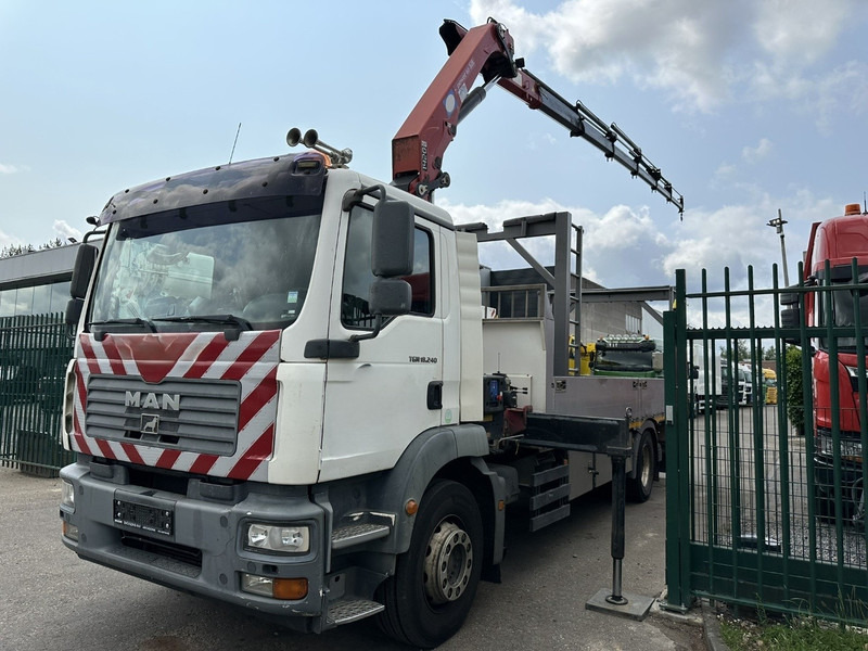MAN TGM 18.240 4x2 + 2010 CRANE HMF 1420 K6 (17.5m! 6x) RADIO - PLATFORM 6m60 - MANUAL - EURO 3 - BE TRUCK - 크레인 트럭 : 사진 3 MAN TGM 18.240 4x2 + 2010 CRANE HMF 1420 K6 (17.5m! 6x) RADIO - PLATFORM 6m60 - MANUAL - EURO 3 - BE TRUCK - 크레인 트럭 : 사진 3