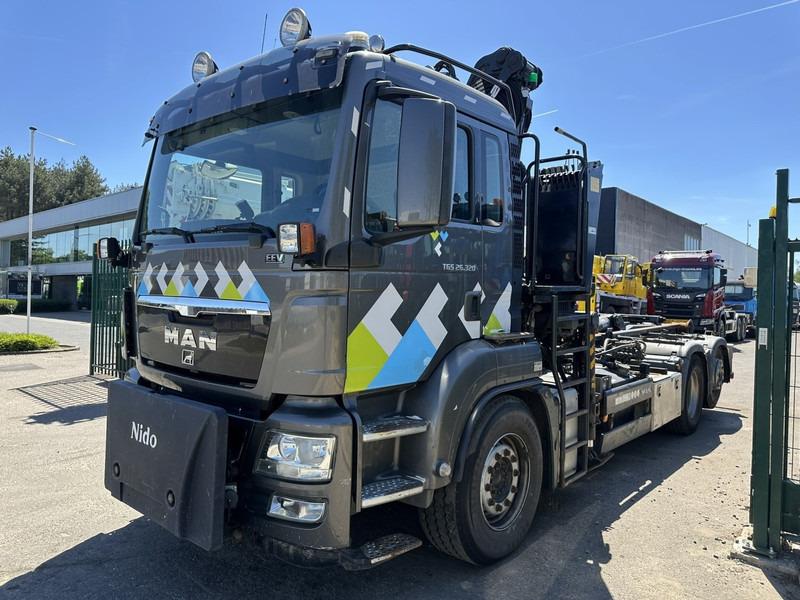 MAN TGS 26.320 6X2-4 BL EEV + CRANE EPSILON Q170Z95TR + GRABBER - LIFT/STEERING AXLE - *266.000km* - NL TRUCK - 후크 리프트 트럭, 크레인 트럭 : 사진 5 MAN TGS 26.320 6X2-4 BL EEV + CRANE EPSILON Q170Z95TR + GRABBER - LIFT/STEERING AXLE - *266.000km* - NL TRUCK - 후크 리프트 트럭, 크레인 트럭 : 사진 5