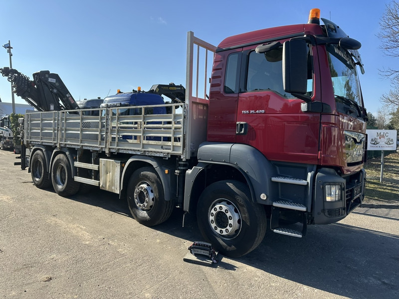 MAN TGS 35.420 8x4 + CRANE HIAB X-HIPRO 302 EP-5 - 192.000km - ROTATOR - 5/6 F - PLATFORM 6m55 - AIR SUSPENSION - TUV 06/2025 - TOP CONDITION - 크레인 트럭 : 사진 1 MAN TGS 35.420 8x4 + CRANE HIAB X-HIPRO 302 EP-5 - 192.000km - ROTATOR - 5/6 F - PLATFORM 6m55 - AIR SUSPENSION - TUV 06/2025 - TOP CONDITION - 크레인 트럭 : 사진 1