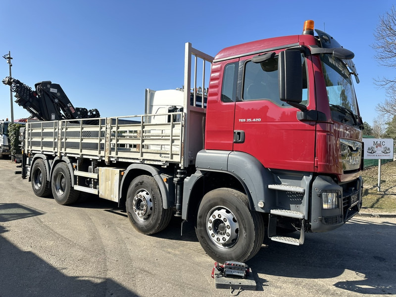 MAN TGS 35.420 8x4 + CRANE HIAB X-HIPRO 302 EP-5 - 192.000km - ROTATOR - 5/6 F - PLATFORM 6m55 - AIR SUSPENSION - TUV 06/2025 - TOP CONDITION - 크레인 트럭 : 사진 2 MAN TGS 35.420 8x4 + CRANE HIAB X-HIPRO 302 EP-5 - 192.000km - ROTATOR - 5/6 F - PLATFORM 6m55 - AIR SUSPENSION - TUV 06/2025 - TOP CONDITION - 크레인 트럭 : 사진 2