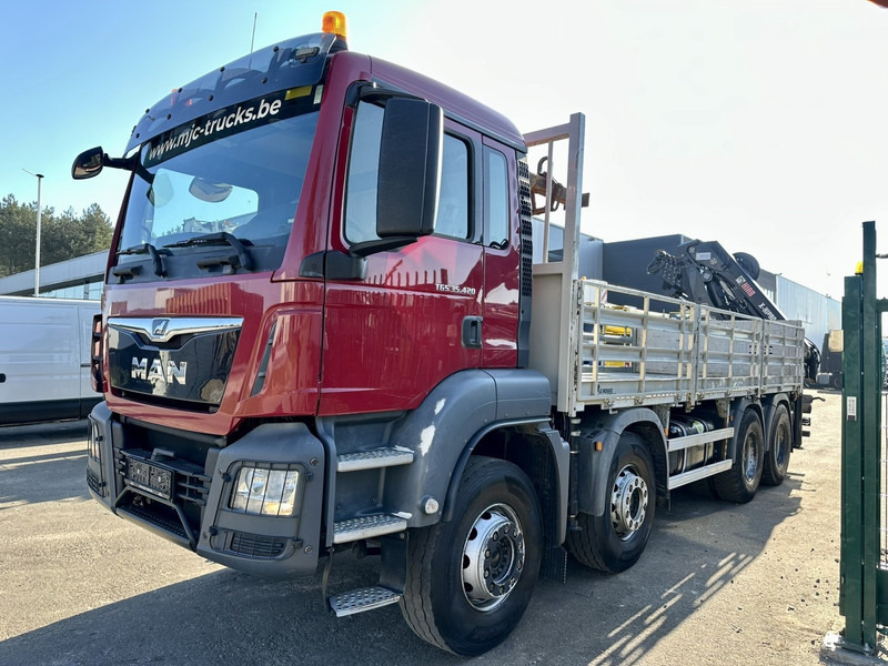 MAN TGS 35.420 8x4 + CRANE HIAB X-HIPRO 302 EP-5 - 192.000km - ROTATOR - 5/6 F - PLATFORM 6m55 - AIR SUSPENSION - TUV 06/2025 - TOP CONDITION - 크레인 트럭 : 사진 5 MAN TGS 35.420 8x4 + CRANE HIAB X-HIPRO 302 EP-5 - 192.000km - ROTATOR - 5/6 F - PLATFORM 6m55 - AIR SUSPENSION - TUV 06/2025 - TOP CONDITION - 크레인 트럭 : 사진 5