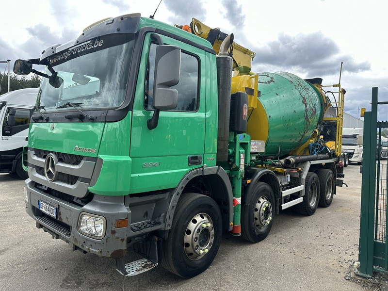 Mercedes-Benz ACTROS 3241 8x4 PUMI PM M 21-3 (21m) Putzmeister - *238.000km* / 1586H - EPS - BLADVERING / NAAFREDUCTIE - 콘크리트 펌프 트럭 : 사진 3 Mercedes-Benz ACTROS 3241 8x4 PUMI PM M 21-3 (21m) Putzmeister - *238.000km* / 1586H - EPS - BLADVERING / NAAFREDUCTIE - 콘크리트 펌프 트럭 : 사진 3