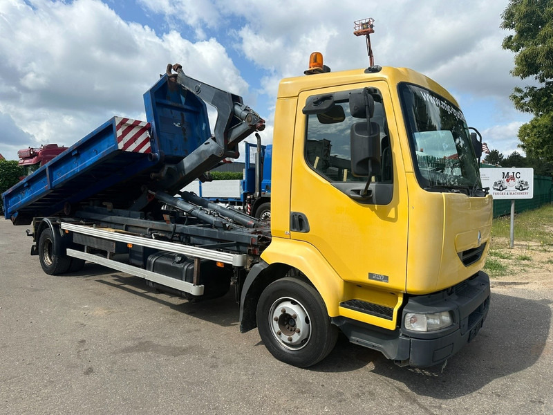 Renault MIDLUM 220 DCI 4x2 12T - EURO 3 - HOOKLIFT / ABROLLKIPPER / AMPLIROL / GANCHO - *243.000km* - AIR SUSPENSION - BE TRUCK - 후크 리프트 트럭 : 사진 1 Renault MIDLUM 220 DCI 4x2 12T - EURO 3 - HOOKLIFT / ABROLLKIPPER / AMPLIROL / GANCHO - *243.000km* - AIR SUSPENSION - BE TRUCK - 후크 리프트 트럭 : 사진 1