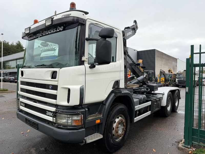 Scania 114C-380 6X4 HOOKLIFT / GANCHO HIAB MULTILIFT - RETARDER - A/C - EURO 3 - SPRING / BALLESTAS / BLATT / LAMES - 후크 리프트 트럭 : 사진 3 Scania 114C-380 6X4 HOOKLIFT / GANCHO HIAB MULTILIFT - RETARDER - A/C - EURO 3 - SPRING / BALLESTAS / BLATT / LAMES - 후크 리프트 트럭 : 사진 3