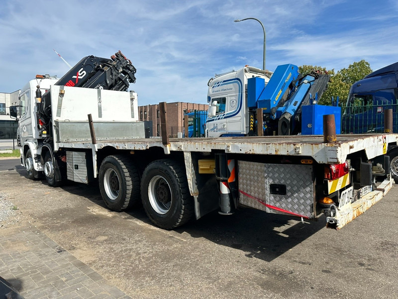 Scania 114C-380 8x4 + CRANE HIAB 700 E-5 - PLATFORM 6m80 + TWISTLOCKS - MANUAL - RETARDER - STEEL SPRING / BIG AXLE HUB REDUCTION - AP ACHSEN - 크레인 트럭 : 사진 4 Scania 114C-380 8x4 + CRANE HIAB 700 E-5 - PLATFORM 6m80 + TWISTLOCKS - MANUAL - RETARDER - STEEL SPRING / BIG AXLE HUB REDUCTION - AP ACHSEN - 크레인 트럭 : 사진 4