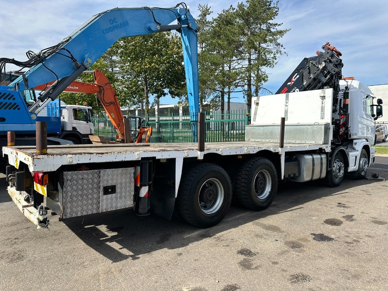 Scania 114C-380 8x4 + CRANE HIAB 700 E-5 - PLATFORM 6m80 + TWISTLOCKS - MANUAL - RETARDER - STEEL SPRING / BIG AXLE HUB REDUCTION - AP ACHSEN - 크레인 트럭 : 사진 5 Scania 114C-380 8x4 + CRANE HIAB 700 E-5 - PLATFORM 6m80 + TWISTLOCKS - MANUAL - RETARDER - STEEL SPRING / BIG AXLE HUB REDUCTION - AP ACHSEN - 크레인 트럭 : 사진 5