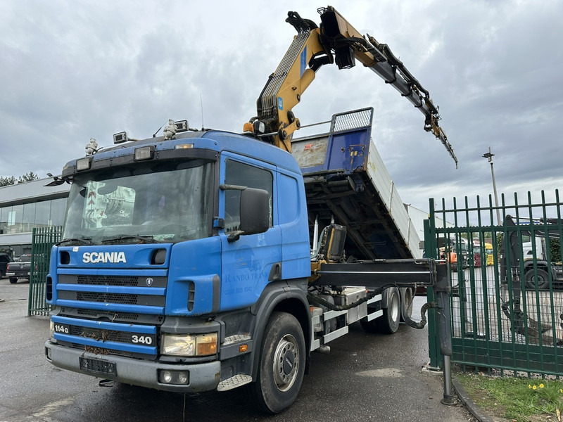 Scania 114G-340 6x2 + KRAN (27.5m) EFFER 430 (11.5T) 4S + JIB 6F 4S + WINCH + RADIO - MANUAL 3+3 / BALLESTAS - 덤프트럭, 크레인 트럭 : 사진 2 Scania 114G-340 6x2 + KRAN (27.5m) EFFER 430 (11.5T) 4S + JIB 6F 4S + WINCH + RADIO - MANUAL 3+3 / BALLESTAS - 덤프트럭, 크레인 트럭 : 사진 2