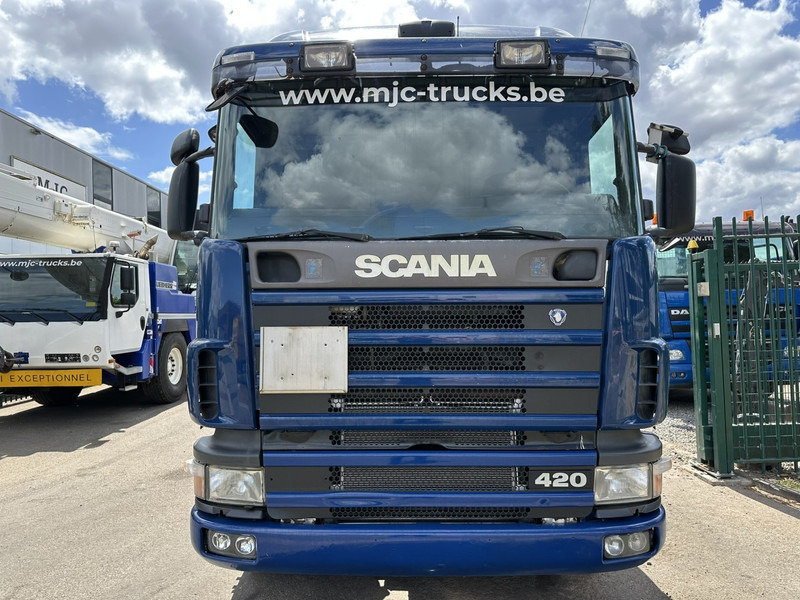 Scania 124L-420 6x2 HOOKLIFT VDL 20T - STEEL SPRING / BALLESTAS / BLATT - MANUAL - MECHANICAL PUMP - 10 TIRES DOUBLE WHEELS - 후크 리프트 트럭 : 사진 2 Scania 124L-420 6x2 HOOKLIFT VDL 20T - STEEL SPRING / BALLESTAS / BLATT - MANUAL - MECHANICAL PUMP - 10 TIRES DOUBLE WHEELS - 후크 리프트 트럭 : 사진 2