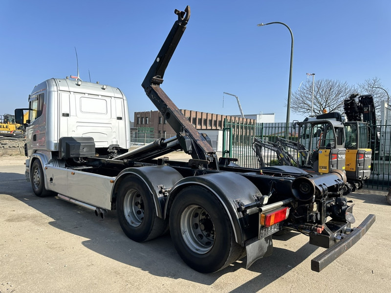 Scania 144G-530 V8 6x4 HOOKLIFT 20T MEILLER -VOL LUCHT - OPTI-CRUISE - CR19 SLAAPCABINE - 후크 리프트 트럭 : 사진 4 Scania 144G-530 V8 6x4 HOOKLIFT 20T MEILLER -VOL LUCHT - OPTI-CRUISE - CR19 SLAAPCABINE - 후크 리프트 트럭 : 사진 4