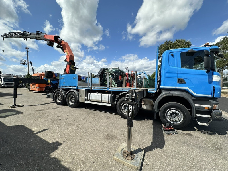 Scania G440 8x4 + (26.5m!) CRANE PALFINGER PK78002 SH G 8x + 1 + WINCH - PLATFORM 6m25 - MANUAL - HUB REDUCTION - STEEL SPRING - EURO 5 - BE TRUCK - 크레인 트럭 : 사진 4 Scania G440 8x4 + (26.5m!) CRANE PALFINGER PK78002 SH G 8x + 1 + WINCH - PLATFORM 6m25 - MANUAL - HUB REDUCTION - STEEL SPRING - EURO 5 - BE TRUCK - 크레인 트럭 : 사진 4