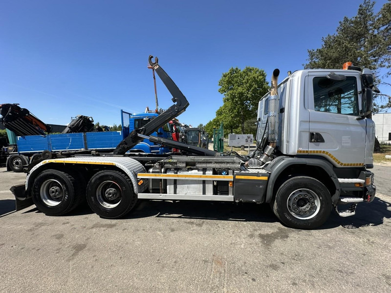 Scania G450 6x4 HOOKLIFT AJK 20T - 5760mm - 3m90 WB - HUB REDUCTION / STEEL SUSP. - EURO 6 - BE TRUCK - 후크 리프트 트럭 : 사진 4 Scania G450 6x4 HOOKLIFT AJK 20T - 5760mm - 3m90 WB - HUB REDUCTION / STEEL SUSP. - EURO 6 - BE TRUCK - 후크 리프트 트럭 : 사진 4