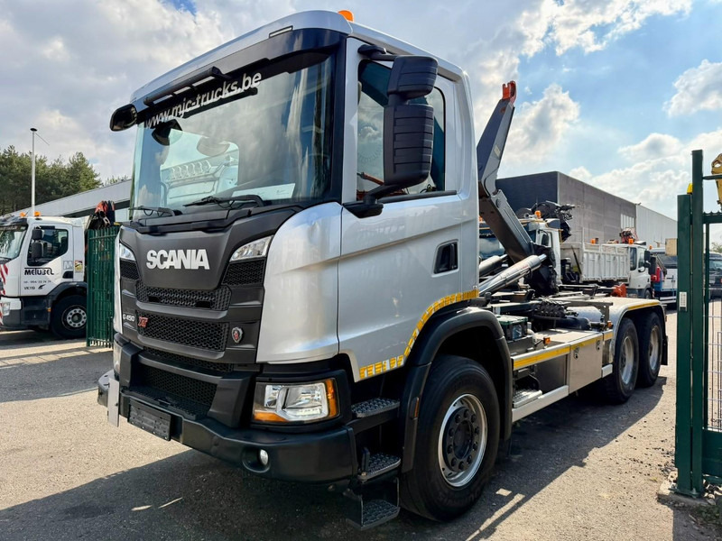Scania G450 XT 6X4 AJK HAAKSYSTEEM 20T - 5760mm - WB 3m90 - HUB REDUCTION / STEEL SUSPENSION - EURO 6 - BE TRUCK - 후크 리프트 트럭 : 사진 3 Scania G450 XT 6X4 AJK HAAKSYSTEEM 20T - 5760mm - WB 3m90 - HUB REDUCTION / STEEL SUSPENSION - EURO 6 - BE TRUCK - 후크 리프트 트럭 : 사진 3