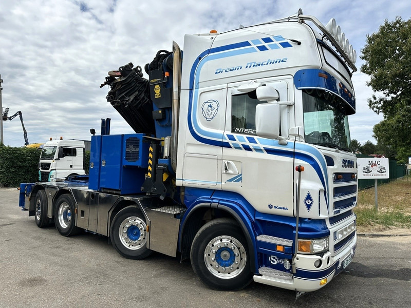 Scania R500 8x2 + CRANE 100Tm! PALFINGER PK100002 G 8x + 1 ME - RETARDER - ALCOA DURA BRIGHT - LIFT + STEERING - 5/6 HYDR F - TÜV 05/2026 - TOP CONDITION - 크레인 트럭 : 사진 2 Scania R500 8x2 + CRANE 100Tm! PALFINGER PK100002 G 8x + 1 ME - RETARDER - ALCOA DURA BRIGHT - LIFT + STEERING - 5/6 HYDR F - TÜV 05/2026 - TOP CONDITION - 크레인 트럭 : 사진 2