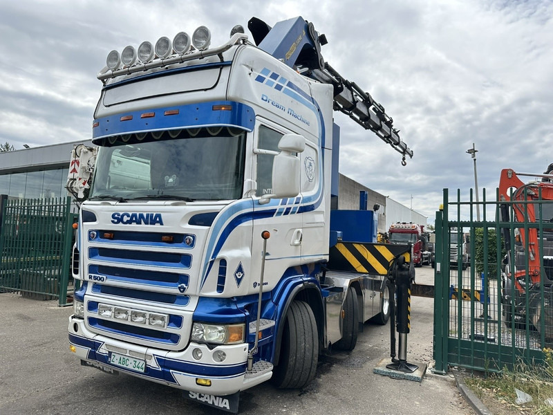 Scania R500 8x2 ZSM + KRAN 100Tm! PALFINGER PK100002 G 8x + 1 ME - RETARDER - ALCOA DURA BRIGHT - LIFT + STEERING - 5/6 HYDR F - TÜV 05/2026 - TOP CONDITION - 트랙터 유닛 : 사진 4 Scania R500 8x2 ZSM + KRAN 100Tm! PALFINGER PK100002 G 8x + 1 ME - RETARDER - ALCOA DURA BRIGHT - LIFT + STEERING - 5/6 HYDR F - TÜV 05/2026 - TOP CONDITION - 트랙터 유닛 : 사진 4