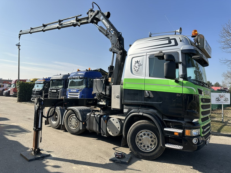 Scania R500 V8 6x2 + KRAN MKG HLK 231 HP (23tm) - 4x HYDR - RADIO - RETARDER - MANUAL - LIFT + STEERING AXLE - 크레인 트럭 : 사진 1 Scania R500 V8 6x2 + KRAN MKG HLK 231 HP (23tm) - 4x HYDR - RADIO - RETARDER - MANUAL - LIFT + STEERING AXLE - 크레인 트럭 : 사진 1