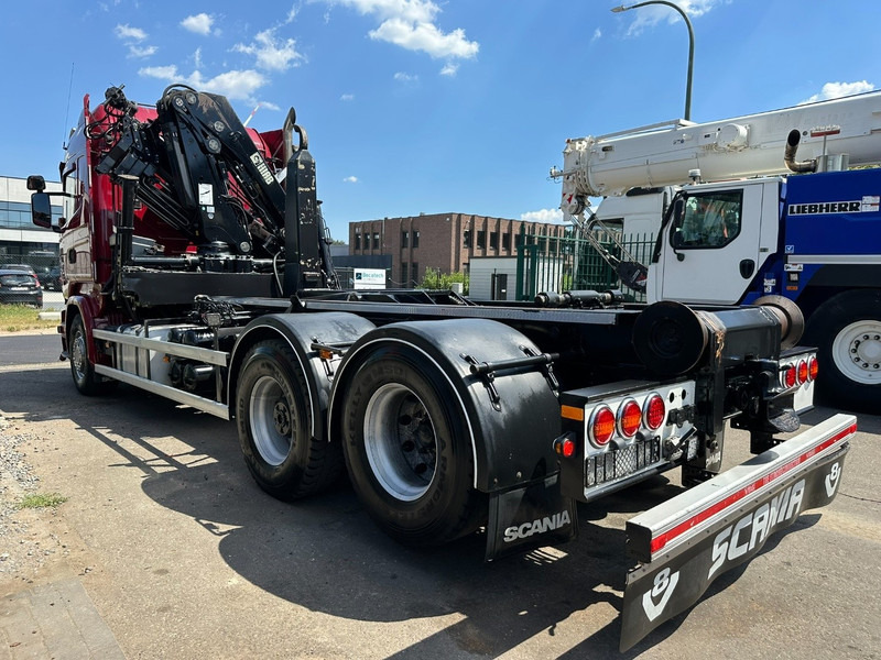 Scania R580 6X2 V8 HOOKLIFT + CRANE HIAB 211 E-4 HIPRO - ROTATOR - RETARDER - ALCOA ALU - RADIO - NL TRUCK - 후크 리프트 트럭, 크레인 트럭 : 사진 5 Scania R580 6X2 V8 HOOKLIFT + CRANE HIAB 211 E-4 HIPRO - ROTATOR - RETARDER - ALCOA ALU - RADIO - NL TRUCK - 후크 리프트 트럭, 크레인 트럭 : 사진 5
