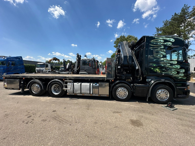Scania R620 8x2 + CRANE HIAB 800 EP-5 HIPRO - RETARDER - LIFT/STEERING AXLE - HIGHLINE SLEEPER - LEATHER - ALCOA - 크레인 트럭 : 사진 5 Scania R620 8x2 + CRANE HIAB 800 EP-5 HIPRO - RETARDER - LIFT/STEERING AXLE - HIGHLINE SLEEPER - LEATHER - ALCOA - 크레인 트럭 : 사진 5