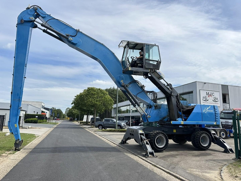 Terex FUCHS MHL 360 OVERSLAGKRAAN / MATERIAL HANDLER / UMSCHLAGBAGGER - TOP ZUSTAND - 휠 굴삭기 : 사진 4 Terex FUCHS MHL 360 OVERSLAGKRAAN / MATERIAL HANDLER / UMSCHLAGBAGGER - TOP ZUSTAND - 휠 굴삭기 : 사진 4