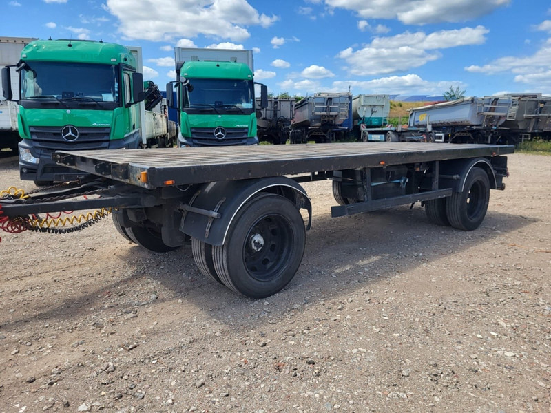 Trailor 2-AS PLATTE AANHANGER - SMB - AIR SUSPENSION - DOUBLE WHEELS - 드롭사이드/ 플랫베드 트레일러 : 사진 2 Trailor 2-AS PLATTE AANHANGER - SMB - AIR SUSPENSION - DOUBLE WHEELS - 드롭사이드/ 플랫베드 트레일러 : 사진 2