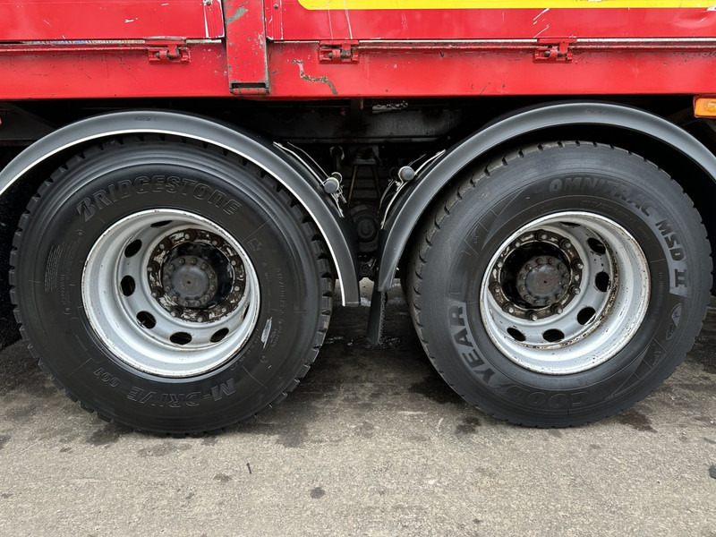 드롭사이드/ 플랫베드 트럭, 크레인 트럭 Volvo FH 400 8X4 + HIAB 130 R - STEEL SPRING / BLATT / BALLIESTAS - I SHIFT - BELGIAN TRUCK : 사진 7