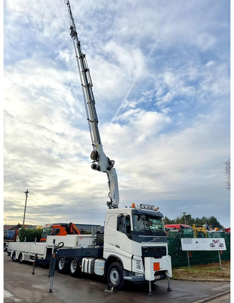 Volvo FH 460 6X4 + CRANE COPMA 530.7 + FlY-JIB 3 + A&C NOYENS LOWLOADER - 2x HYDR STEERING AXLES - 트랙터 유닛 : 사진 5 Volvo FH 460 6X4 + CRANE COPMA 530.7 + FlY-JIB 3 + A&C NOYENS LOWLOADER - 2x HYDR STEERING AXLES - 트랙터 유닛 : 사진 5