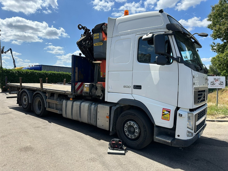 Volvo FH 500 6X2 + CRANE PALFINGER PK50002 E 6x - RETARDER - PLATFORM 6m20 - TWISTLOCKS 20' - 561.000km - EURO 5 - 크레인 트럭 : 사진 2 Volvo FH 500 6X2 + CRANE PALFINGER PK50002 E 6x - RETARDER - PLATFORM 6m20 - TWISTLOCKS 20' - 561.000km - EURO 5 - 크레인 트럭 : 사진 2