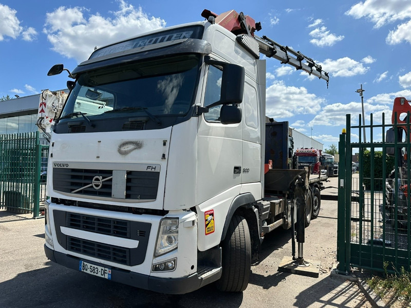 Volvo FH 500 6X2 + CRANE PALFINGER PK50002 E 6x - RETARDER - PLATFORM 6m20 - TWISTLOCKS 20' - 561.000km - EURO 5 - 크레인 트럭 : 사진 3 Volvo FH 500 6X2 + CRANE PALFINGER PK50002 E 6x - RETARDER - PLATFORM 6m20 - TWISTLOCKS 20' - 561.000km - EURO 5 - 크레인 트럭 : 사진 3
